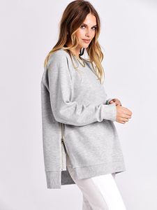 Sweat-shirts chauds d'hiver pour femmes, vêtements de sport décontractés avec logo, coupe ample / pull - Product Image 2