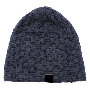 Custom Logo Unisex Adult Knitted 100% <b>Wool</b> <b>Beanie</b> <b>Hat</b> Soft Warm Folded Cuff Adjustable - Product Image 1