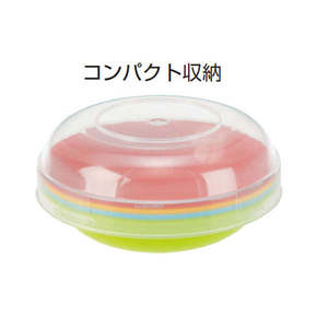 Inomata Picnica piccolo piatto 5 pezzi scatole per il pranzo - Product Image 1