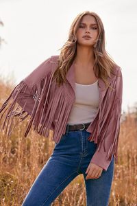 Highest Quality Long Sleeve Lightweight Durable Slim Fit New Arrival Pink Women's Genuine <b>Sheepskin</b> Leather <b>Jacket</b> - Product Image 4