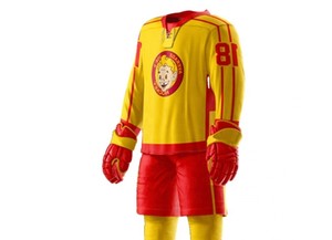Custom Team Name Breathable Plus Size Ice Hockey Uniform-100% Polyester Autumn/Winter Animal Printed - Product Image 6