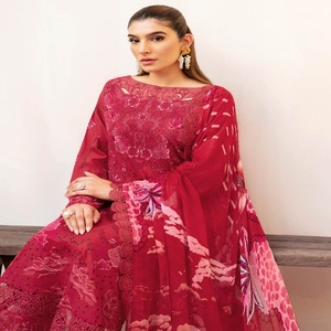 ANDAAZ Diseñador paquistaní Salwar Kameez Ramsha Vol Conjunto de Kurta indio para mujer Trajes y vestidos paquistaníes de moda - Product Image 3