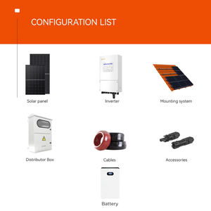 솔리스 태양광 시스템 키트 단상 10KW 10KWH 인버터 48V 100A 배터리로 무정전 전력 경험 - Product Image 4