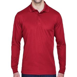Camiseta Polo de gran tamaño para hombre de calidad superior Servicio OEM de secado rápido Impresión digital hacia abajo Hombro Camiseta Polo de un solo Jersey - Product Image 3