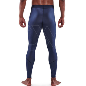 <b>Men's</b> Fitness <b>Compression</b> Leggings Quick Dry Stretch Athletic Workout Running Sports Training Breathable Base Layer Performance - Product Image 4
