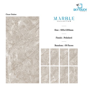 Carrelage en porcelaine de gros 24x48 pouces 600x1200 antidérapant super blanc brillant moderne pour salle de bain et cuisine - Product Image 3