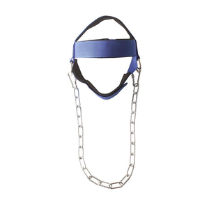 Nylon <b>Weight</b> Lifting Head Harness Best Quality Neck Training Head Harness With Chain <b>Weight</b> Lifting Chain & Head Neck Exerciser - Product Image 3