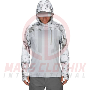 Direct Factory Supplier Men Fishing Hoodie Lightweight Custom Made Lightweight Fishing Hoodie For <b>Boys</b> - Product Image 3
