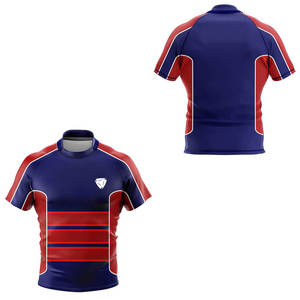 Camiseta de Rugby Lista para Jugar, Corte Moderno, Jersey Deportivo para Hombre, Transpirable y Absorbente de Sudor para Juegos al Aire Libre - Product Image 6