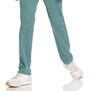 กางเกงยีนส์ทรงคลาสสิคสำหรับผู้ชาย ทรงตรงปานกลาง สไตล์ลำลองแนวสตรีท ทรงเข้ารูป สีฟ้าฟอก ซัมเมอร์/วินเทอร์ ระบายอากาศได้ดี คุณภาพสูง สไตล์เรโทร - Product Image 6