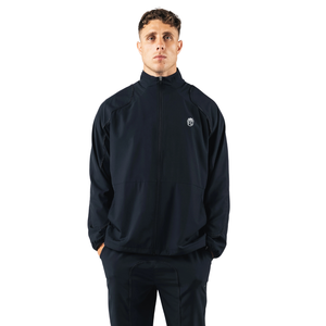 Veste de survêtement légère pour homme à fermeture éclair intégrale, col montant, haut de sport d'entraînement, fournisseur OEM personnalisé en gros - Product Image 1