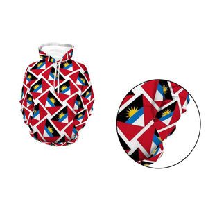 Sudaderas con Capucha para Hombre de Primera Calidad, Ligeras, de Secado Rápido, Transpirables, de Algodón Mezclado, Personalizables, Servicio OEM, Sublimación - Product Image 4