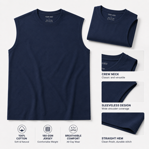 Blank Plain <b>No</b> <b>Logo</b> Wide Strap Design Stringer Tank Top Moisture Wicking Fabric For Yoga Fitness Wholesale Bulk Supplier New - Product Image 5