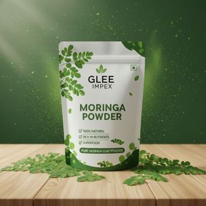 Poudre de feuilles de Moringa Oleifera biologique séchée en vrac 1 kg 100 % pure Superaliment Goût amer Riche en fer, calcium et vitamines Adultes 24 mois - Product Image 3