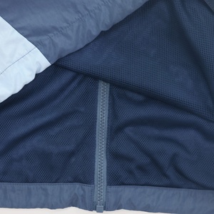 Custom Logo Lightweight Nylon Windbreaker <b>Jacket</b> <b>for</b> <b>Men</b> Color Block Stand Collar Zip up Outdoor Sports Training <b>Track</b> Top - Product Image 4