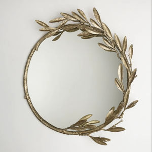 Miroir mural en fer design écologique, cadre artistique décoratif pour une touche élégante dans la maison, le salon ou la chambre. - Product Image 1