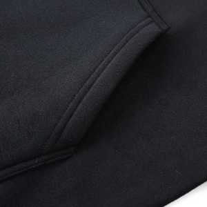 Sudadera Negra con Cuello Redondo Zeta Phi Beta, Bordado Chenille, Ropa de la Hermandad Griega, Sudadera Unisex de Algodón Premium - Product Image 6