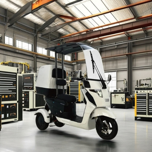 Nuevo Triciclo Eléctrico de Carga con Doble Batería de Litio de 72V20ah, Manillar de Plástico, Velocidad de 45km/H, 3 Años de Garantía, OEM ODM - Product Image 1