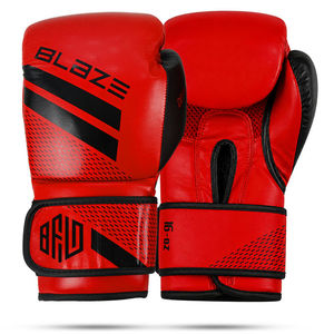 Guantes de Boxeo de Cuero Sintético al por Mayor para Entrenamiento de Sparring, Kickboxing, Muay Thai, MMA, Trabajo con Bolsa de Boxeo, con Cierre de Velcro - Product Image 1