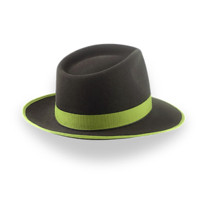 Chapeau Fedora en Cuir Premium Style Classique à Bord Court Élégant pour Hommes et Femmes – Marché Américain et Européen - Product Image 2