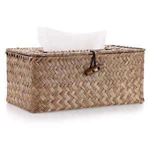 Caja de pañuelos aromática de madera de cedro hecha a mano al por mayor |   Moradabad - Product Image 3