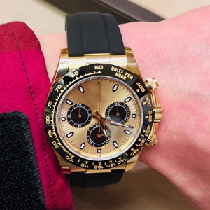 Montre de plongée de haute qualité en acier inoxydable 40 mm, saphir automatique, étanche 300 m, luxe, sport, design, mouvement mécanique 4130 - Product Image 4