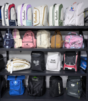 Sac de sport léger multi-compartiments pour badminton, pickleball, tennis, sac à dos de badminton personnalisé OEM avec compartiment à chaussures