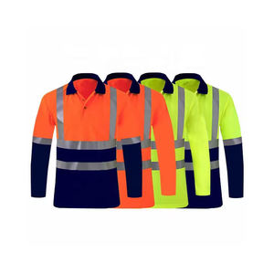 Camisas de Manga Larga para Hombre, Estilo Formal, Casual, de Trabajo, Lisas, con Botones, de Peso Medio, con Logotipo Bordado Personalizado de Verano, de Alta Calidad - Product Image 1