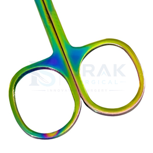 Stainless Steel <b>Nail</b> Scissors Straight Blade Pointed Tip Durable Manicure <b>Tool</b> Adult Use Round Shape Simple Style - Product Image 3
