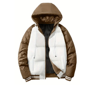 <b>Men's</b> Jackets Puffer Jackets Cold Weather Winter Bubble Puffer Coat Jacket for <b>Men</b> High Quality Reasonable Price High Quality - Product Image 1