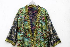 Woman Silk <b>Kimono</b> Vintage <b>Kimono</b> <b>Robe</b> for Women Poly Silk <b>Kimono</b> - Product Image 2