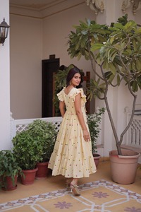 Latest Women Summer Collection <b>Kurti</b> in Cotton with Embroidery Work for Casual and Office Wear Comfortable Fit for Ladies Top - Product Image 6