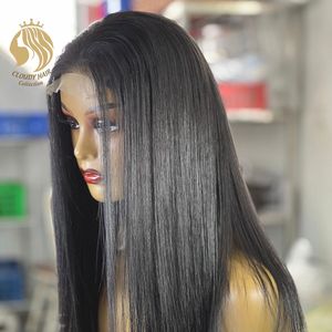 2025 Cierre de Encaje Liso 100% Sin Procesar 6x6 Pulgadas Cabello Virgen Parte Libre 30 Pulgadas Trama de Piel Natural - Product Image 1