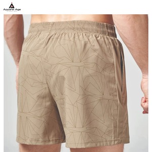Shorts décontractés pour hommes, taille élastique, haute qualité, style streetwear américain, batik, longueur genou, avec logo personnalisé, neufs - Product Image 4