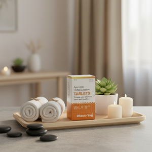 ยาเม็ดสมุนไพรอายุรเวทผสมสารสกัดสมุนไพรช่วยย่อยอาหาร สำหรับใช้ในชีวิตประจำวัน บำรุงสุขภาพแบบธรรมชาติในรูปแบบยาเม็ด - Product Image 1