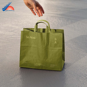 Bolsa de regalo de papel reciclable | Jugo, té, ropa, embalaje de recuerdo - Product Image 2