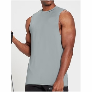 Débardeur surdimensionné pour hommes, dernier design, sans manches, service OEM, fabricant de haute qualité, prix bas. - Product Image 3