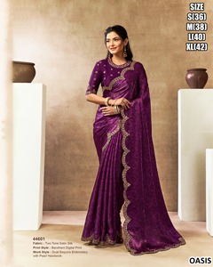 <b>purple</b> Neelam <b>Saree</b> - Product Image 1