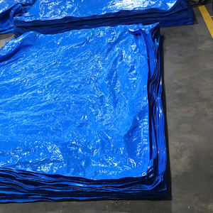 Bâche en PE bleue haute durabilité, robuste, grande capacité, options de couleur et de taille, rouleau de protection polyvalent - Product Image 6