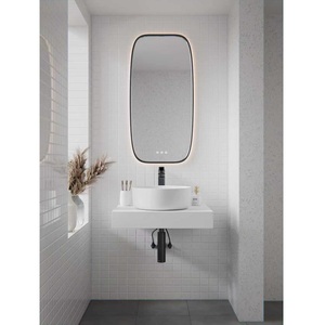 Apartment Online Technical <b>Support</b> LED Flow Touch Switch Wall Hanging Modern Salon Organic Rectangular 2 Years Warranty Mirror - Product Image 3