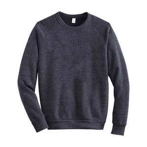 เสื้อสเวตเชิ้ตคอกลมแขนราแกลนสำหรับผู้ชาย สีพื้น ผ้าฝ้ายเฟรนช์เทอร์รี่ ทรงปกติ สวมใส่สบายๆ สำหรับฤดูใบไม้ร่วง คุณภาพสูง - Product Image 1