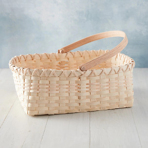 Magnifiques paniers à fruits avec poignée en bambou naturel 100% panier de rangement pour décor de cuisine - Product Image 6