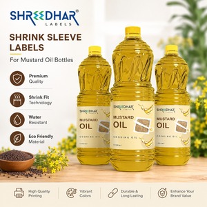 Custom Shrink Sleeve <b>Labels</b> for Bottles <b>Waterproof</b> Full Body Packaging <b>Label</b> Film for Bottle Jar Custom Logo Printing OEM - Product Image 5
