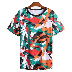 T-shirt Homme ELIXE SPORTS en Polyester/Coton, Impression Numérique, Col Rond, Coupe Classique, Décontracté, Respirant, Séchage Rapide, Manches Courtes - Product Image 5