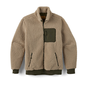 Chaquetas de lana sherpa para hombre de alta calidad con cremallera, mangas largas, ropa cálida para invierno, chaquetas de moda para exteriores para chicos. - Product Image 2