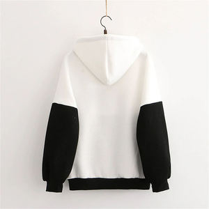 เสื้อสเวตเตอร์มีฮู้ดลายการ์ตูนแมวน่ารักสำหรับผู้หญิง แขนยาว มีกระเป๋า สำหรับฤดูใบไม้ร่วง - Product Image 3
