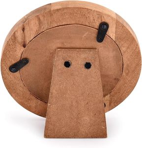 Samhita Elegant Round Wooden <b>Picture</b> <b>Frame</b> <b>for</b> Table Decoration Photo <b>Frames</b> (Photo - Product Image 4