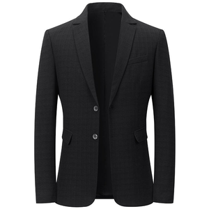 Blazer décontracté haut de gamme pour homme, coupe ajustée, veste de costume légère, mode bureau, OEM, marque privée, vente en gros, usine - Product Image 4