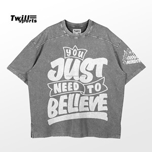 Camiseta Twillsports 2026 para Hombre, de Alta Calidad, Secado Rápido, Antiarrugas, Estampada, 100% Algodón, Tejido de Punto, Prelavada, Manga Corta - Product Image 4