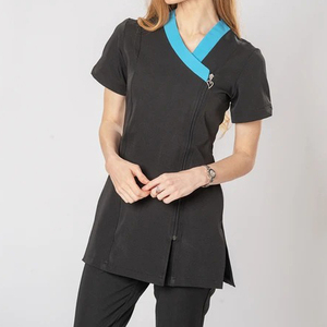 Uniformes de Enfermera para Spa y Salón de Belleza, Conjuntos de Túnicas y Blusas Elegantes y Modernas con Logotipo Personalizado, Elásticas y Suaves para Mujer - Product Image 2